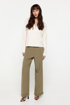 Fifty Outlet Cardigan de punto soft Beige
