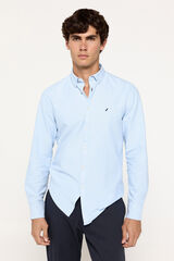 Fifty Outlet Camisa oxford aniversario Azul
