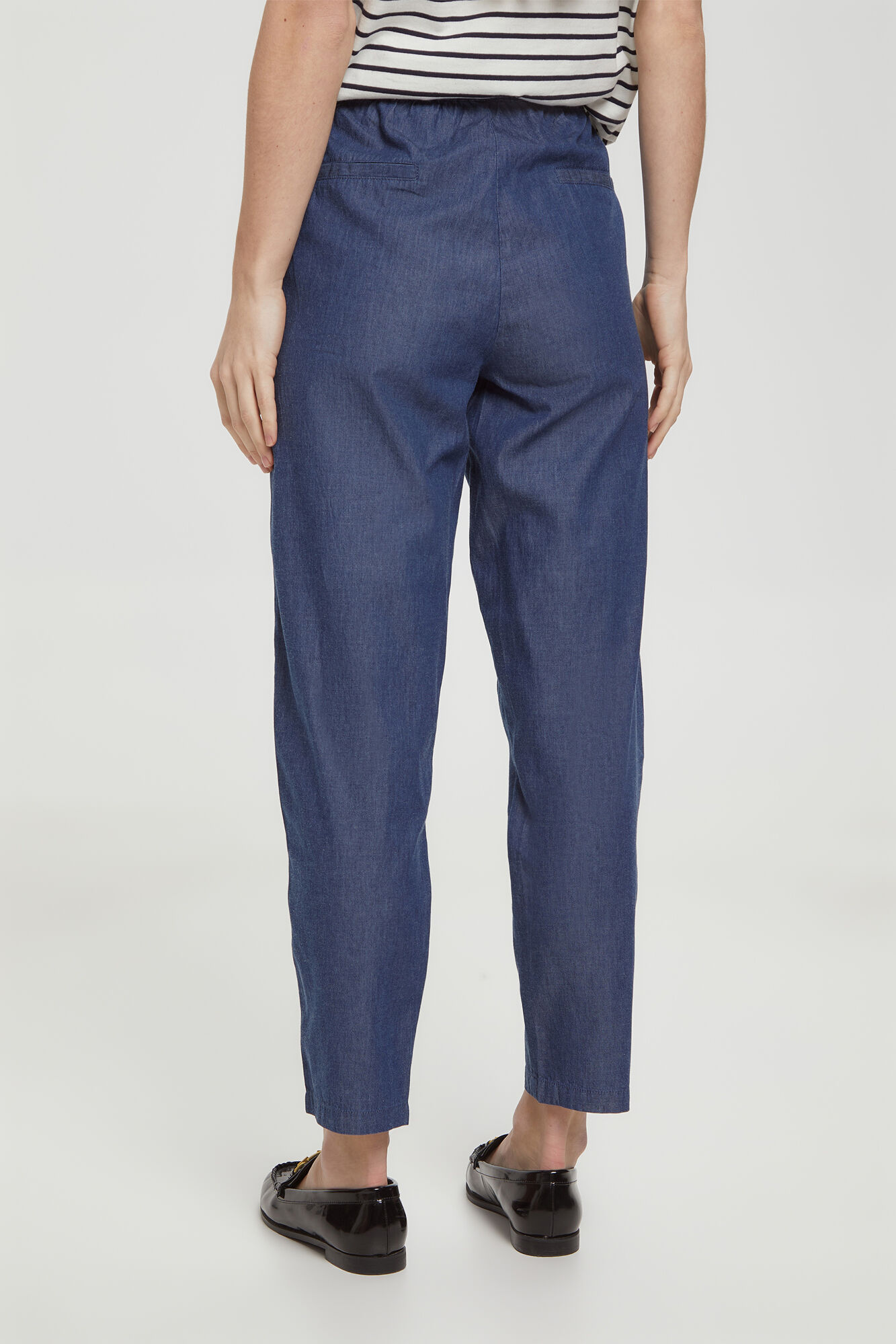Milano Pantal&oacute;n fluido Navy