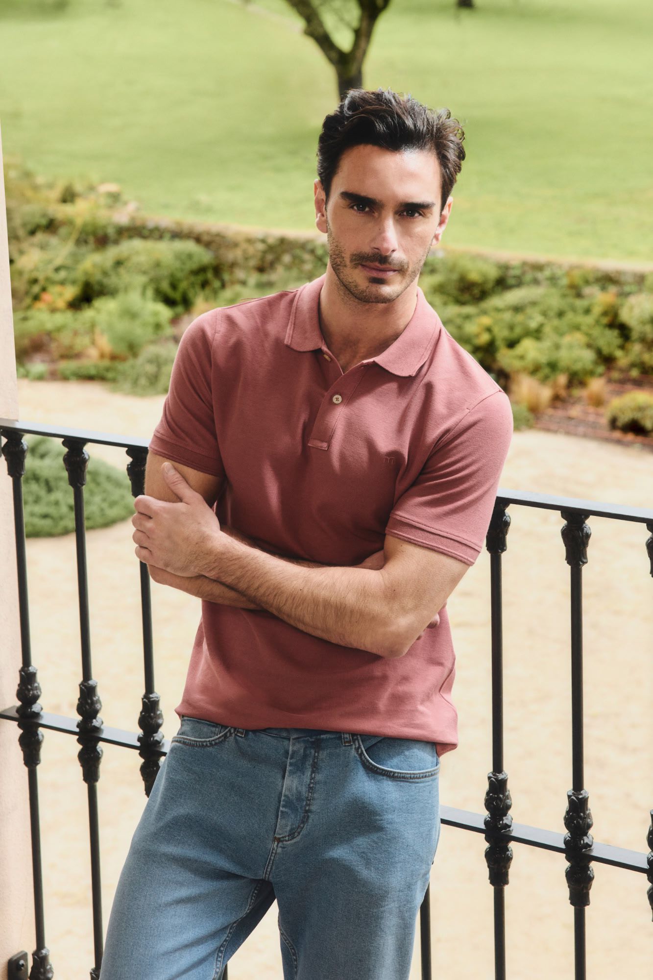 Milano Polo manga corta