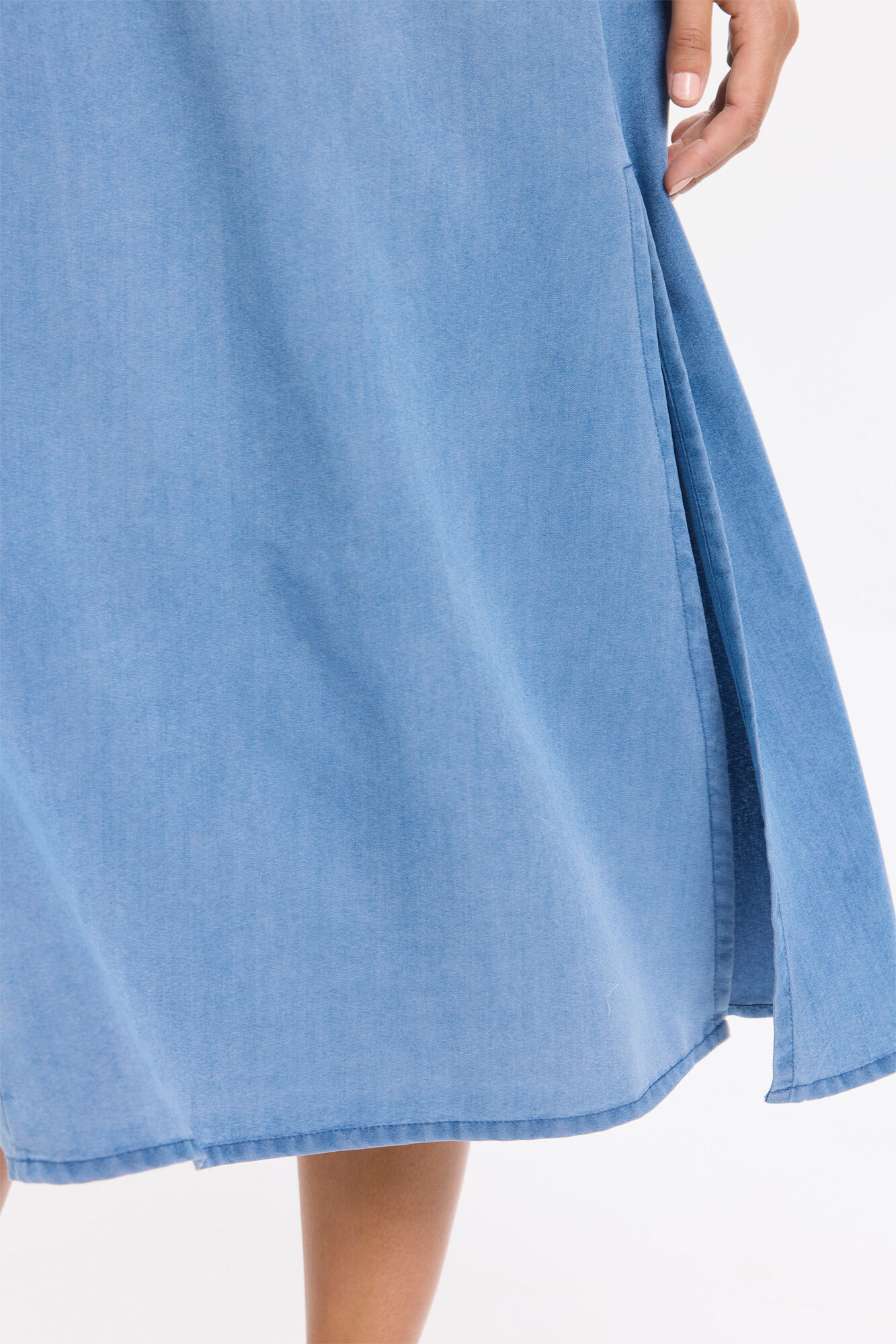 Milano Midi falda Azul