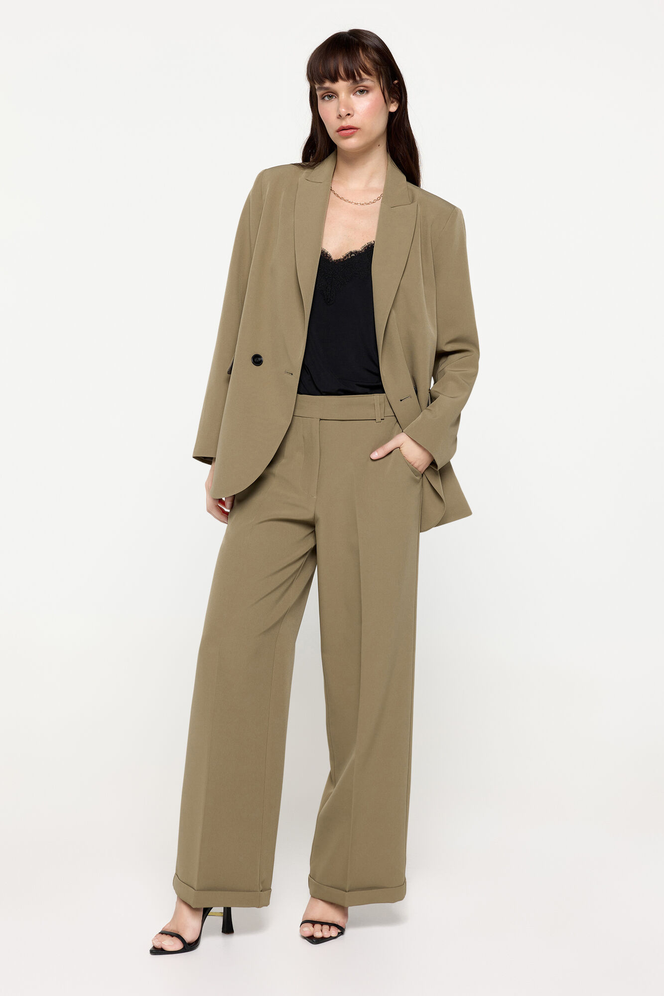 Milano Pantal&oacute;n De Vestir Marengo