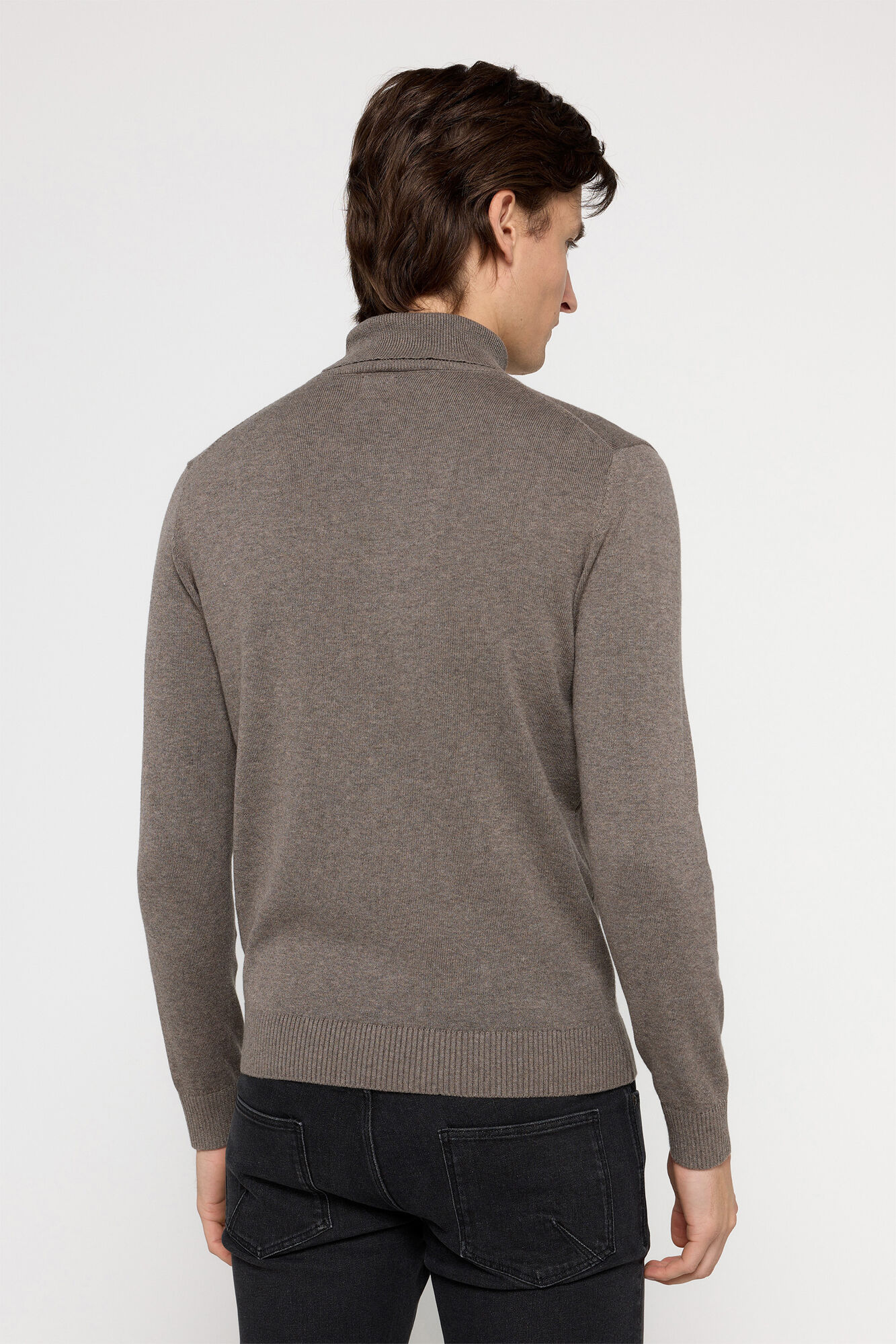 Milano Jersey cuello alto Gris