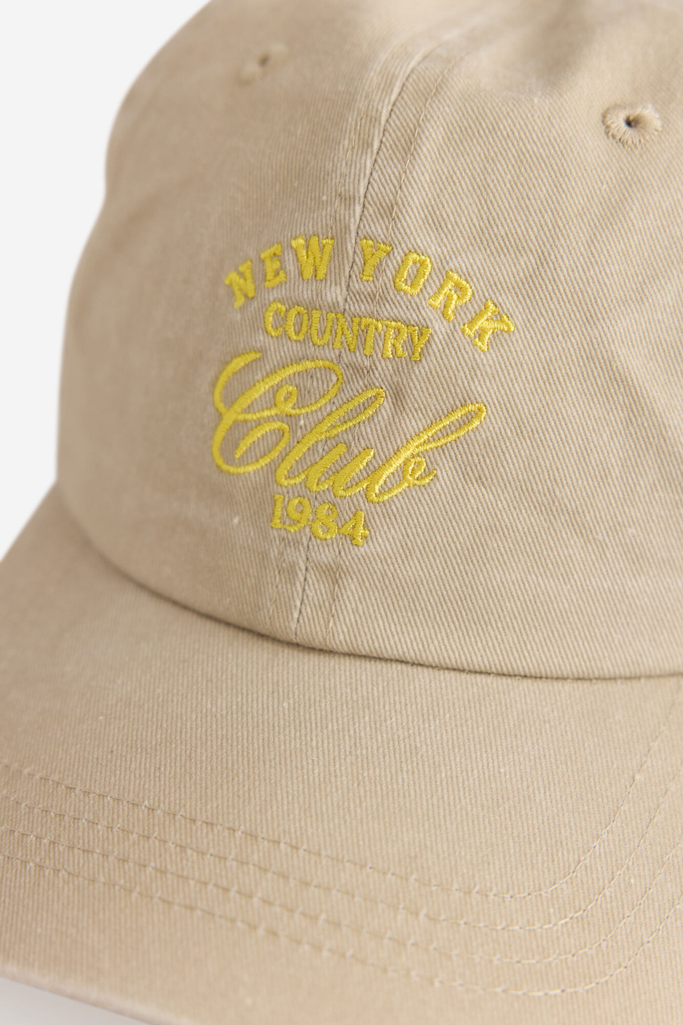 Milano Gorra de visera textil