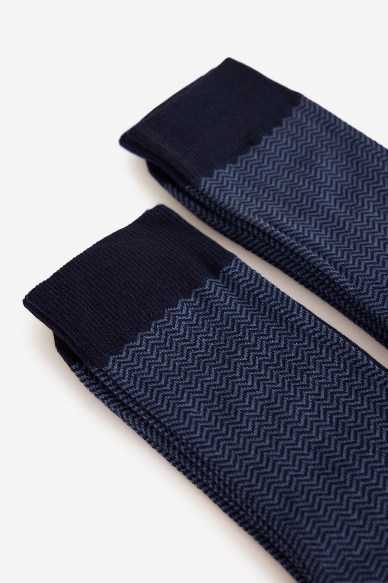 Milano Calcetines de espiga Navy