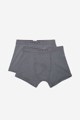 Milano Boxers grises Básicos Gris Oscuro