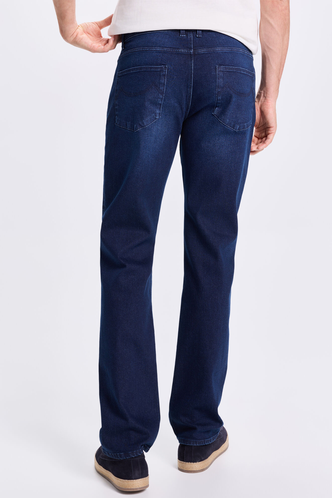 Milano Pantal&oacute;n denim cl&aacute;sica Navy