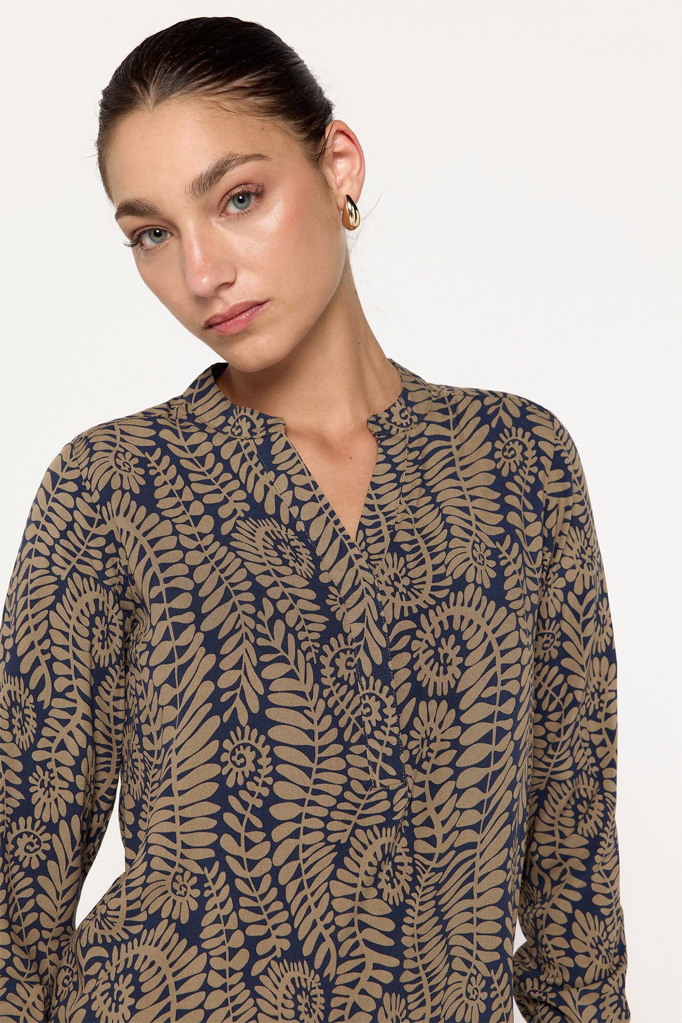 Milano Blusa fluida natural