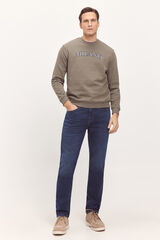 Fifty Outlet Pantalón denim slim Azul