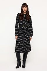 Milano Vestido Midi Estampado