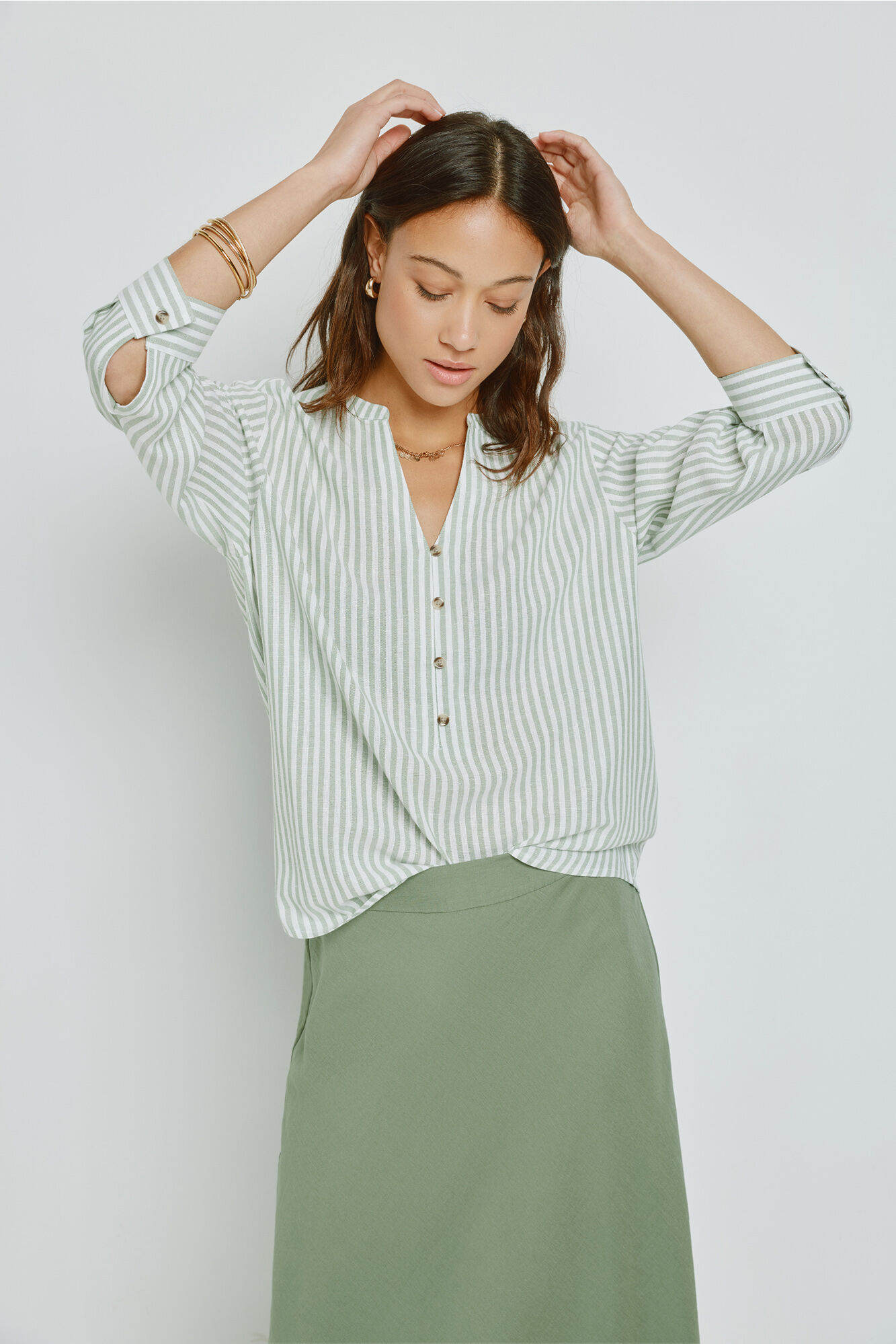 Milano Blusa de rayas