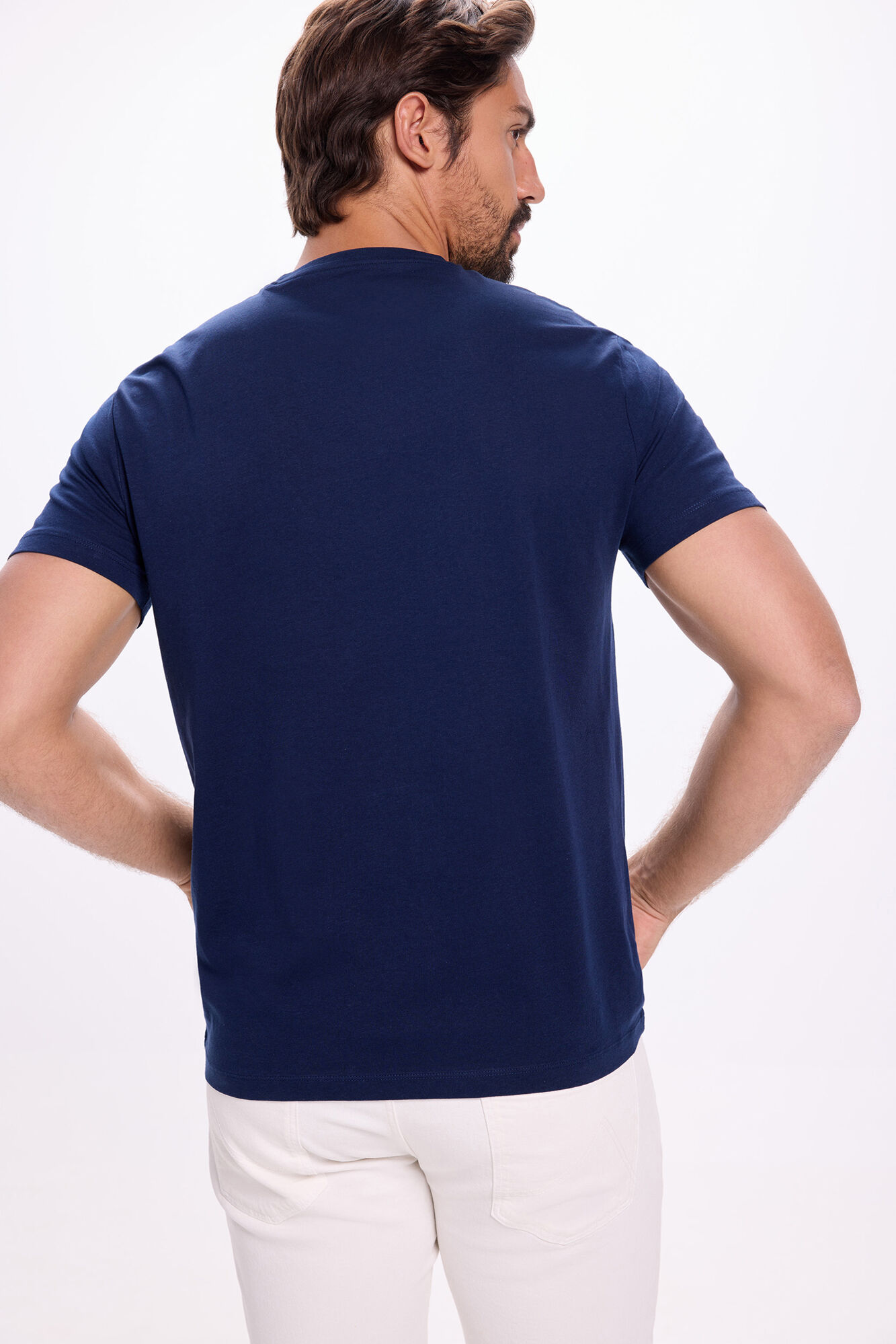 Milano Playera b&aacute;sica Navy