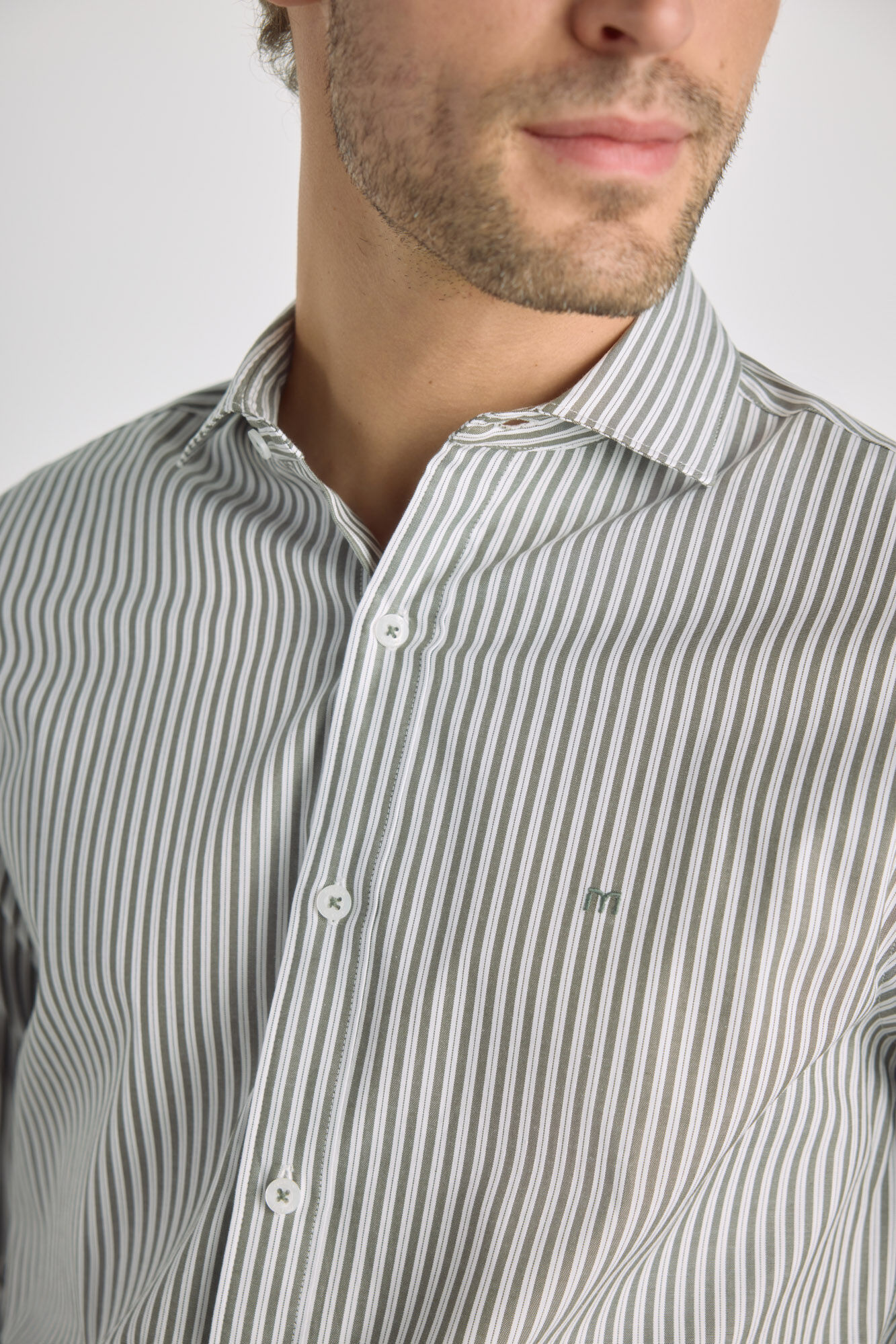 Milano Camisa de rayas manga larga