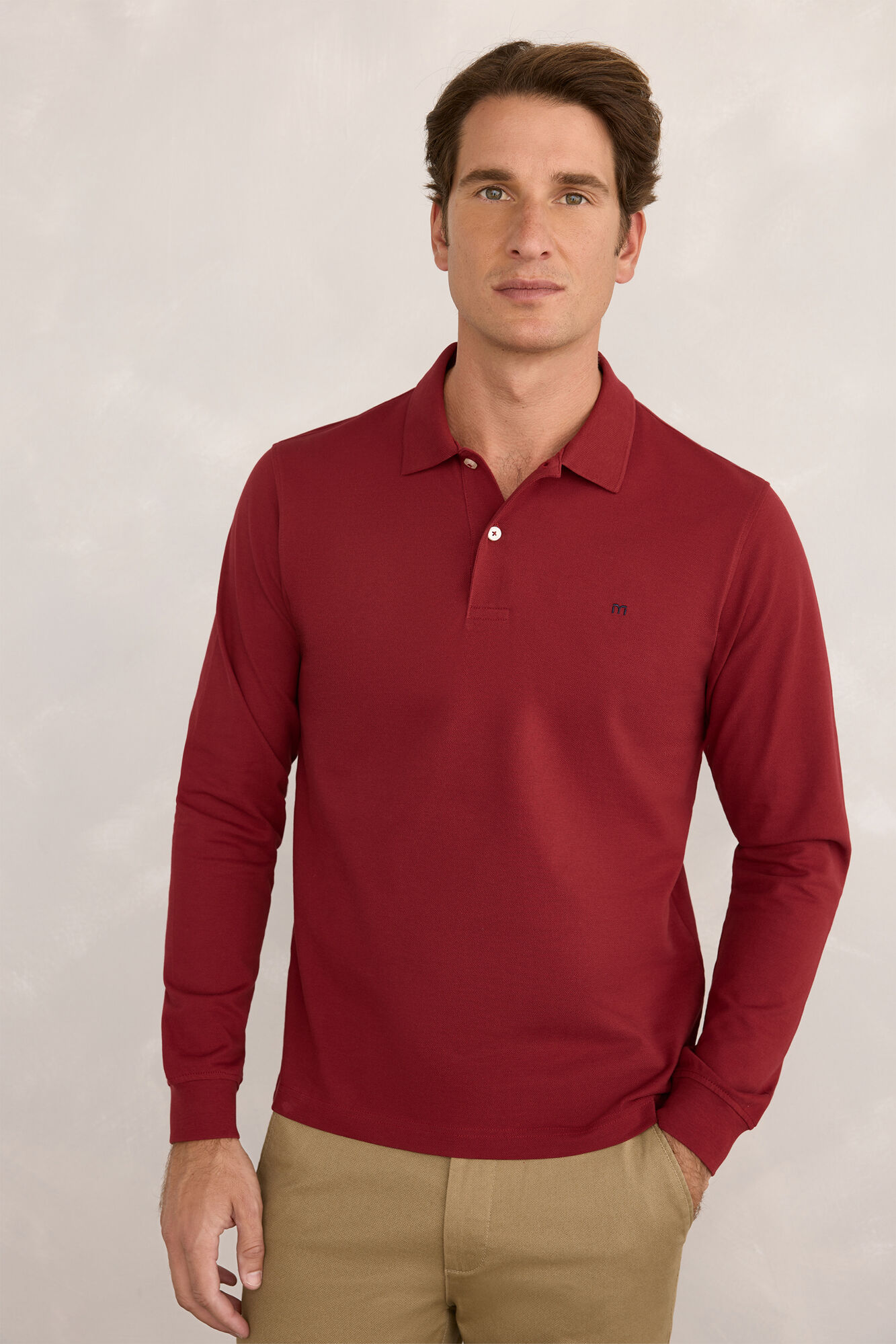 Milano Polo de rugby de manga larga