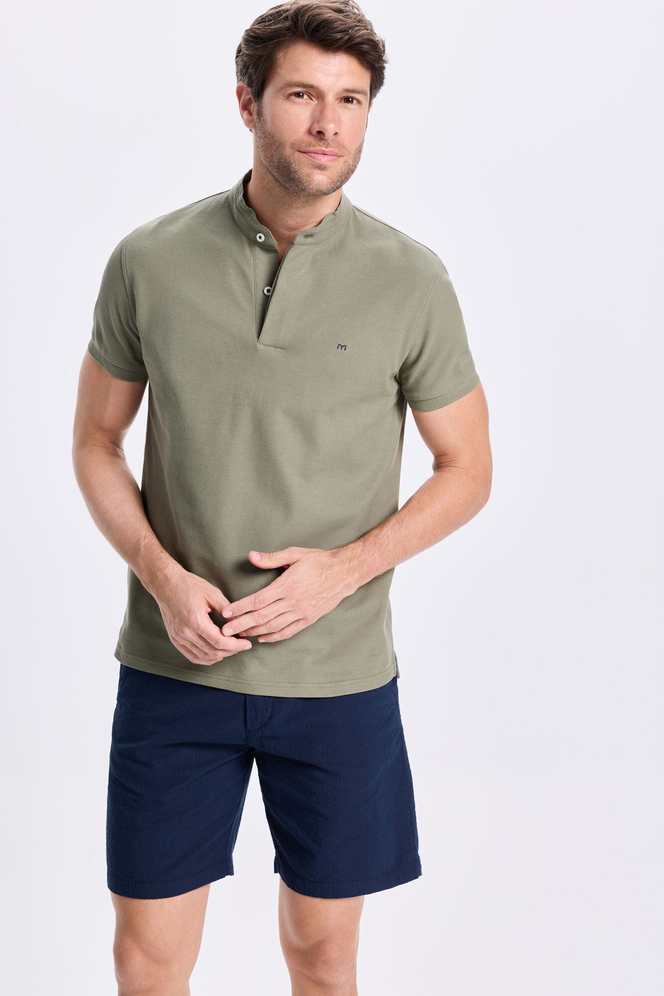 Milano Polo Mao Oxford