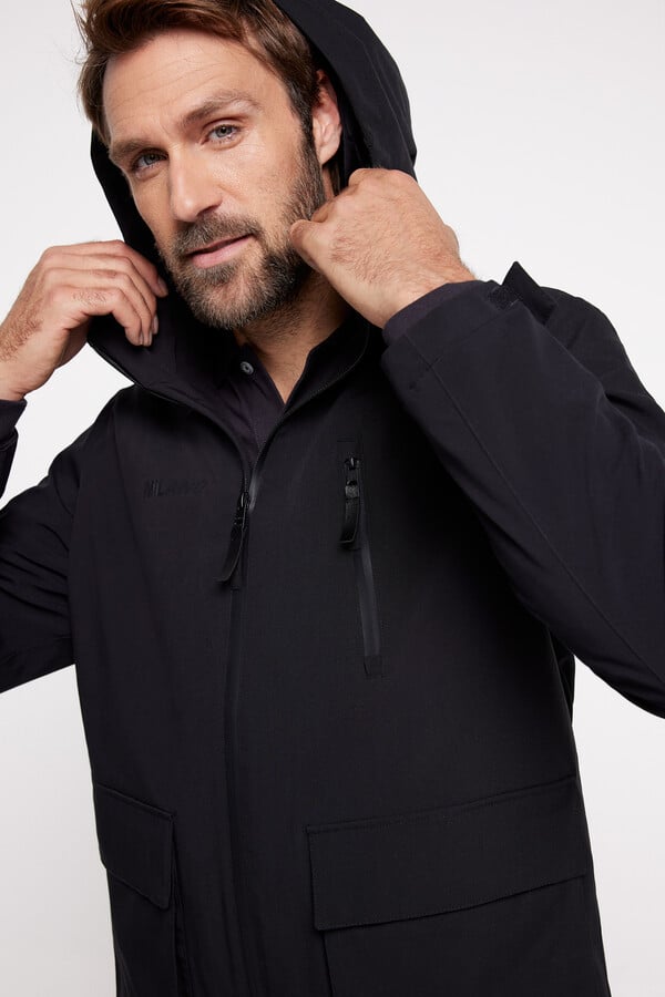 Fifty Outlet Chaqueta con capucha Negro