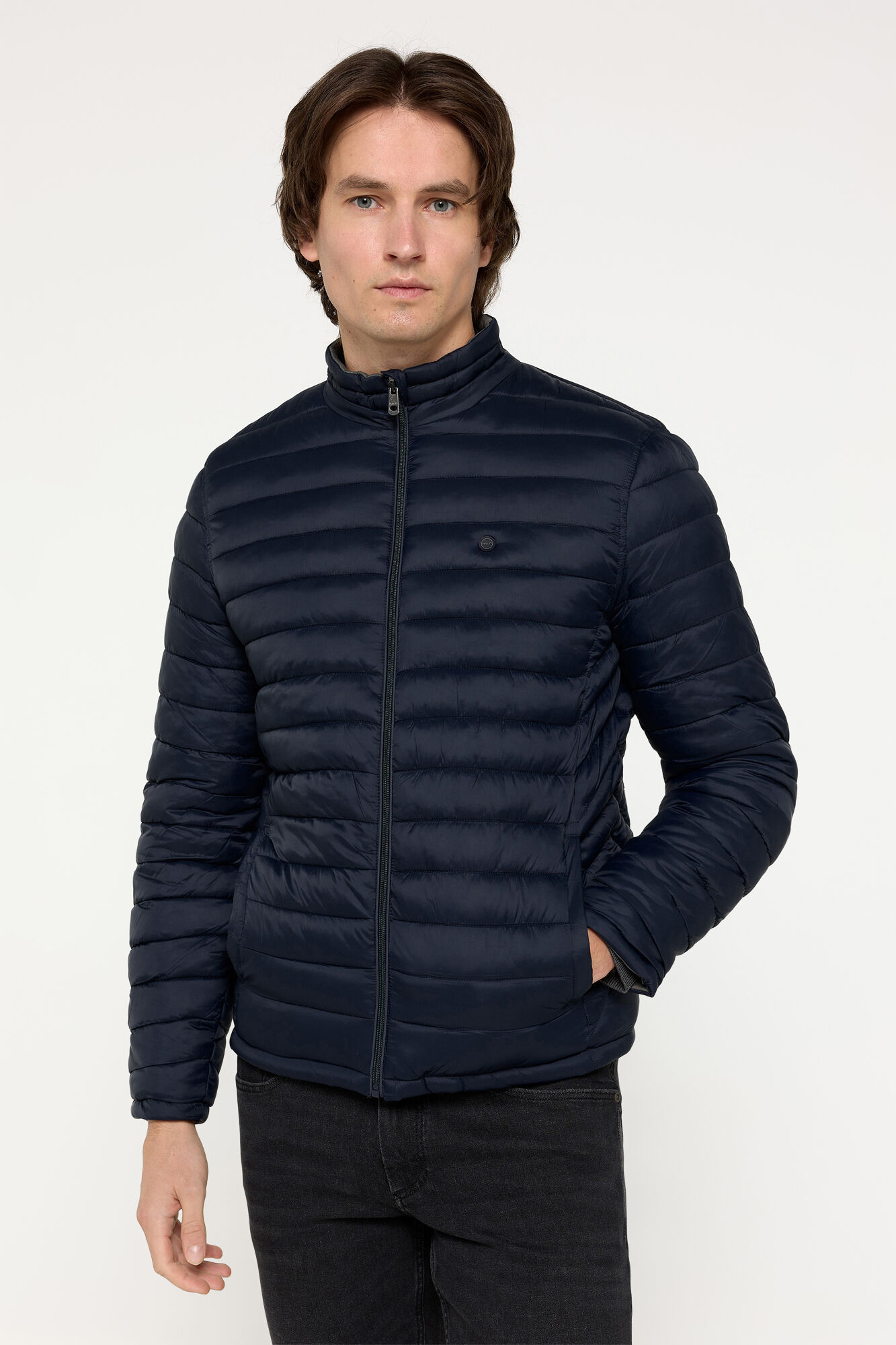 Milano Chaqueta Acolchada Reversible Navy