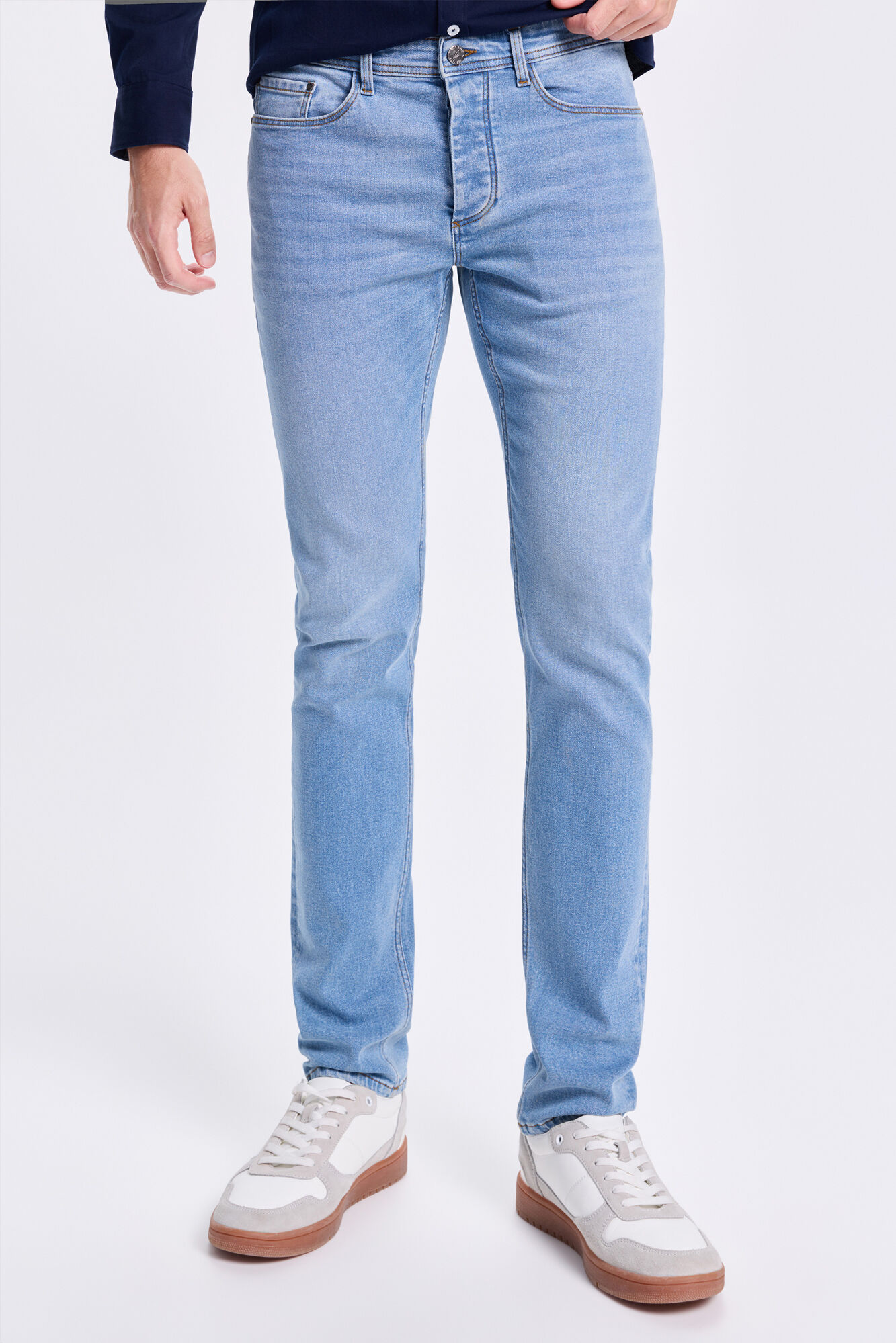 Milano Pantal&oacute;n denim ajustado