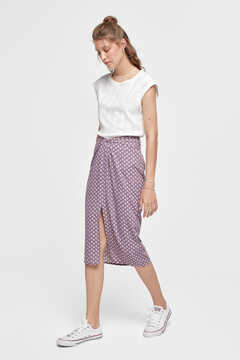 Fifty Outlet Falda Pareo lilac