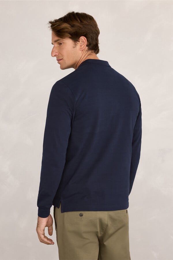 Springfield Rugby Polo Polo de rugby de manga larga | Polos de hombre | Springfield-MX