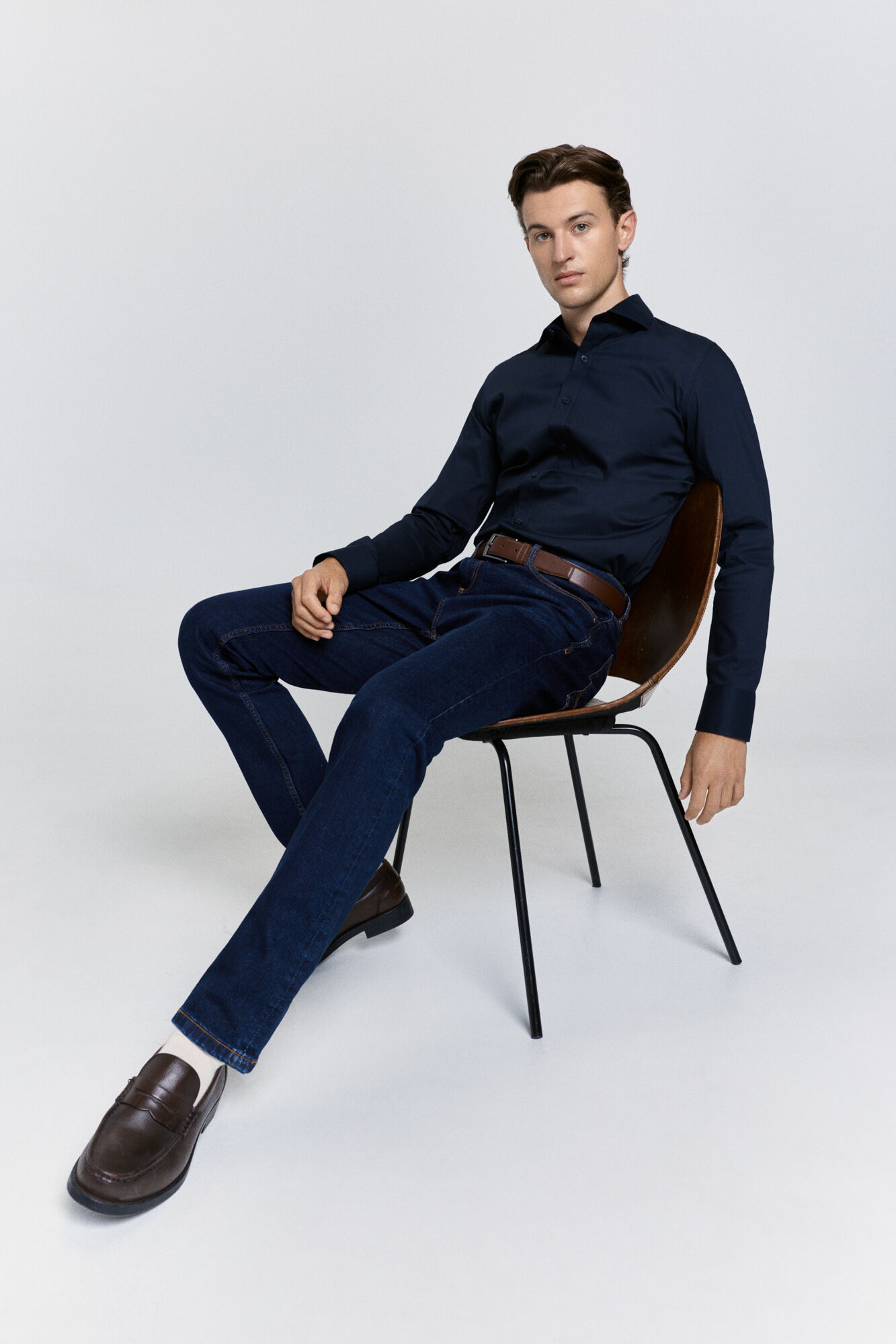 Milano Camisa de vestir entallado