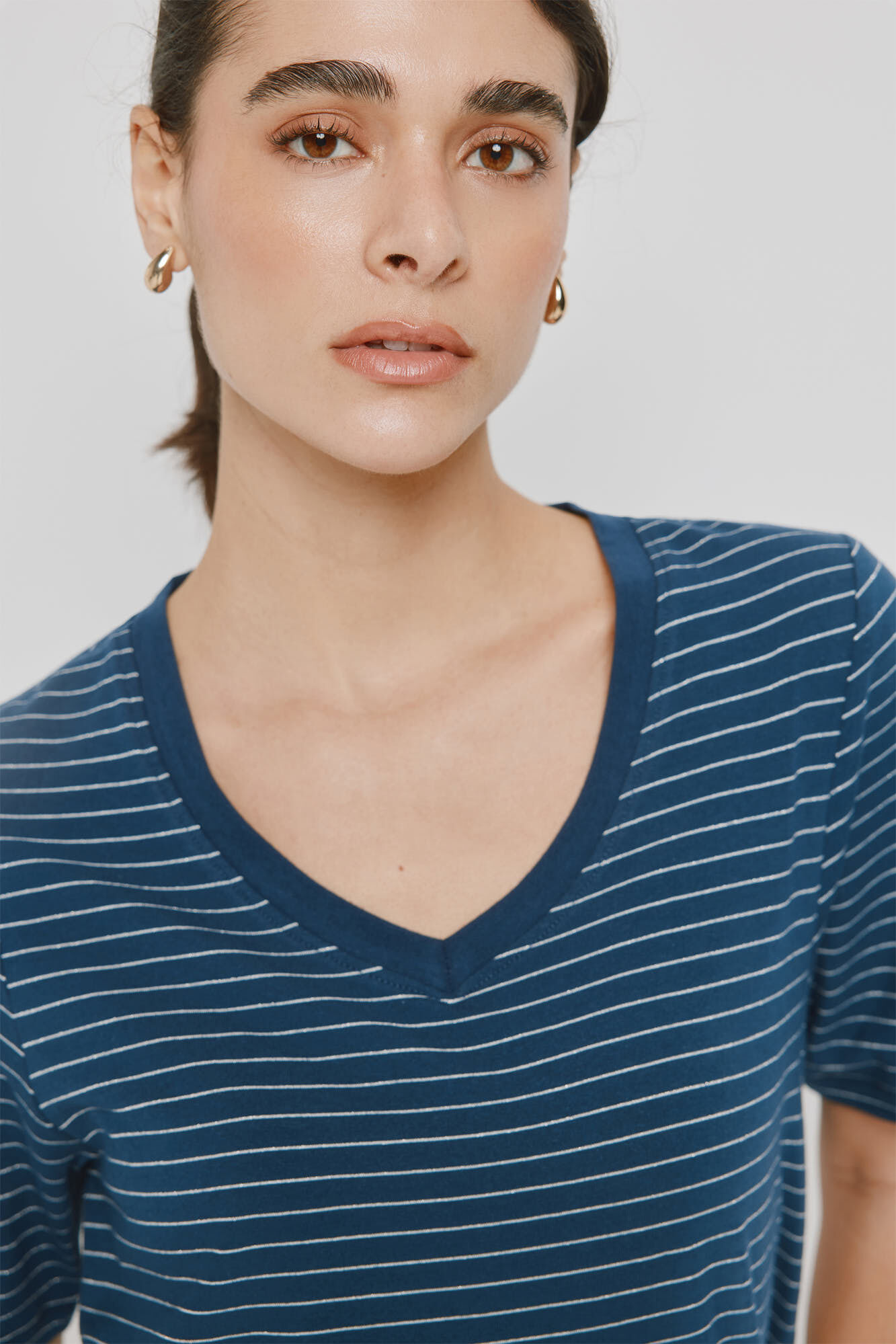 Milano Playera de rayas manga corta