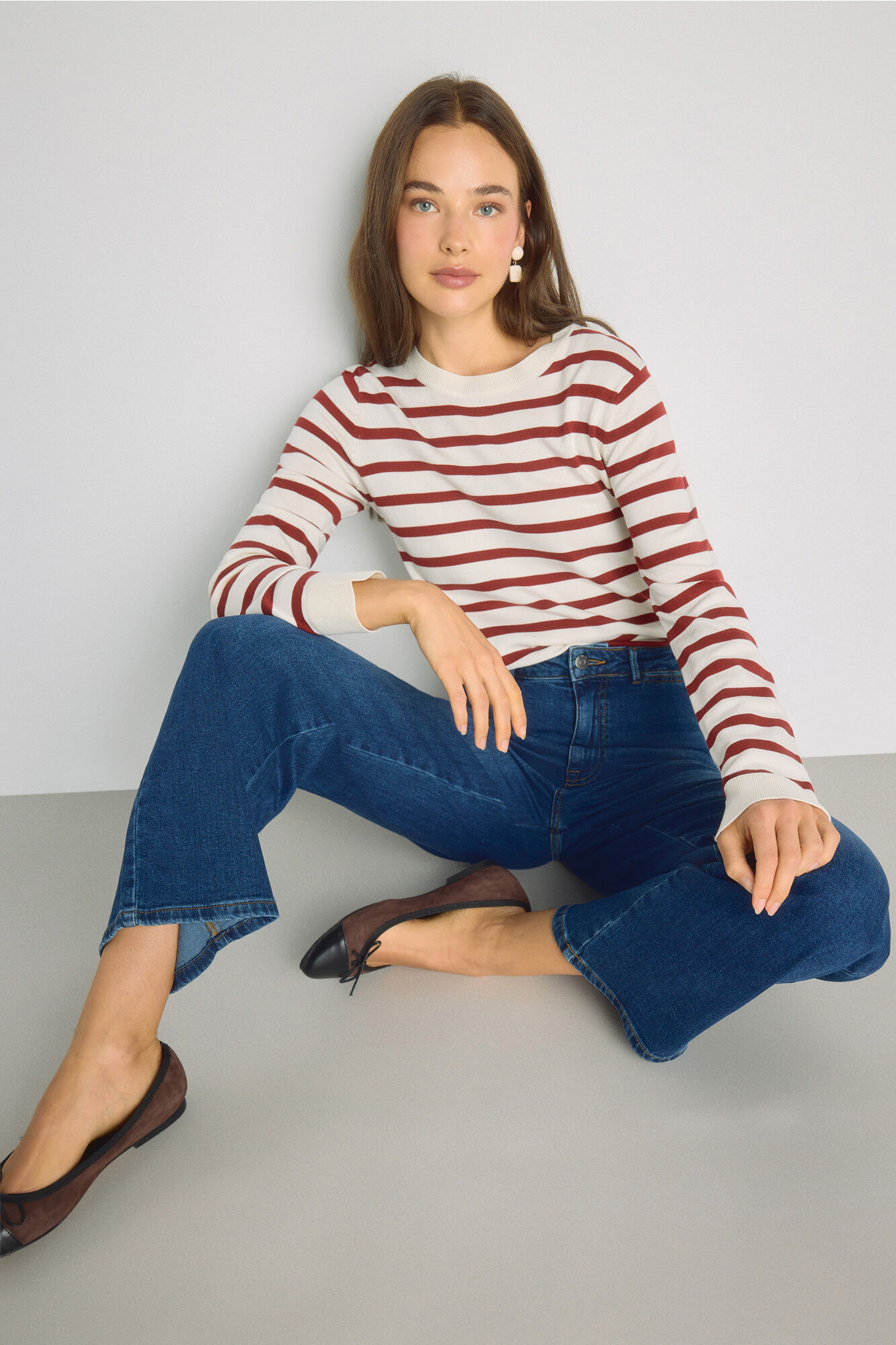 Milano Pantal&oacute;n de mezclilla ancho