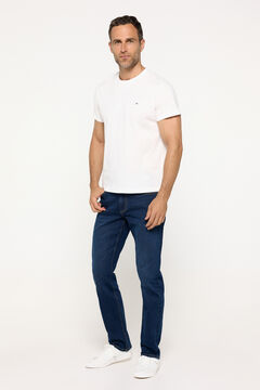 Fifty Outlet Playera básica 100% algodón Blanco