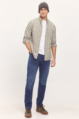 Fifty Outlet Pantalón denim slim Azul Oscuro