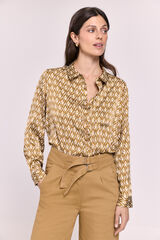 Milano Camisa satinada estampada Arena