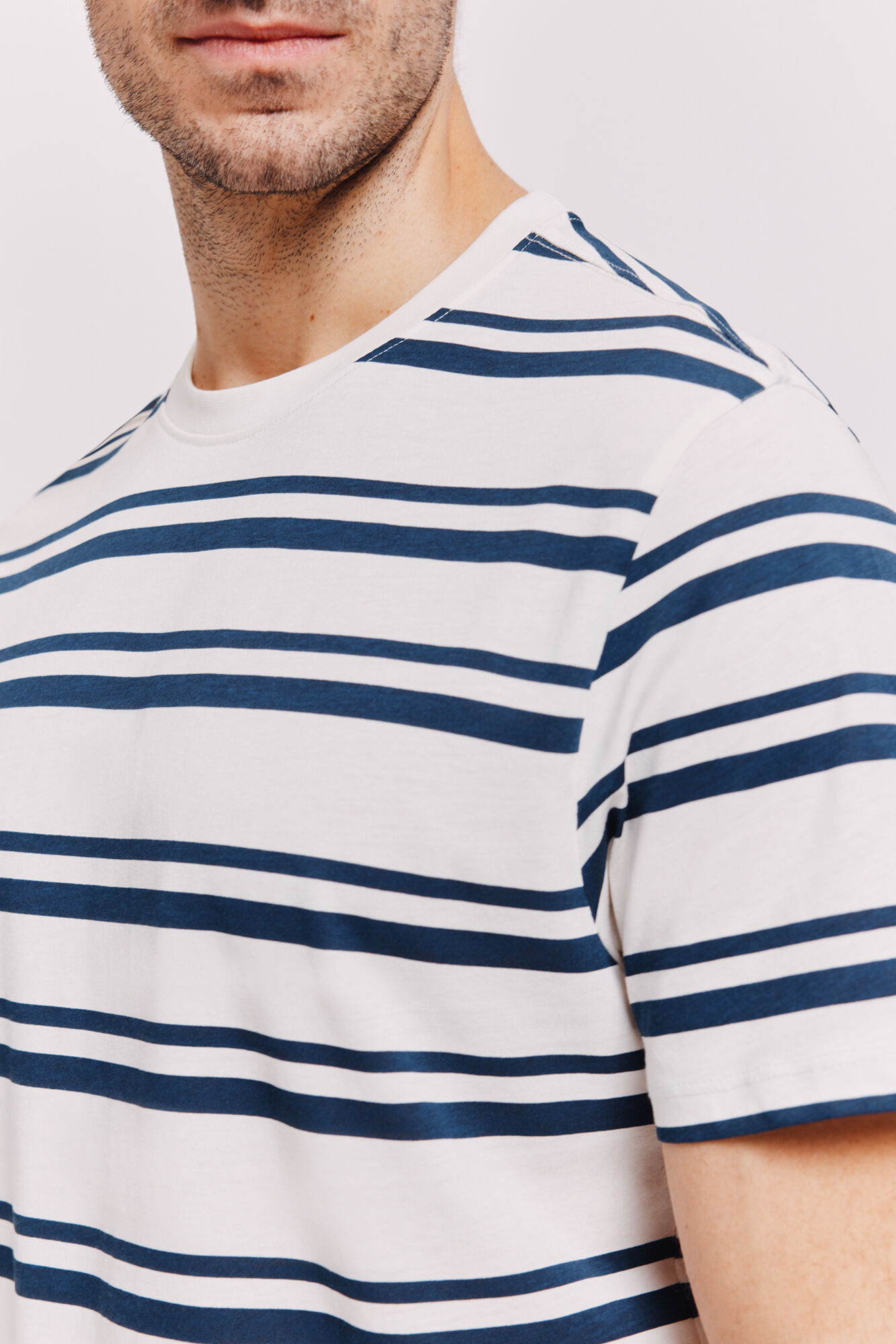 Milano Playera a rayas Navy