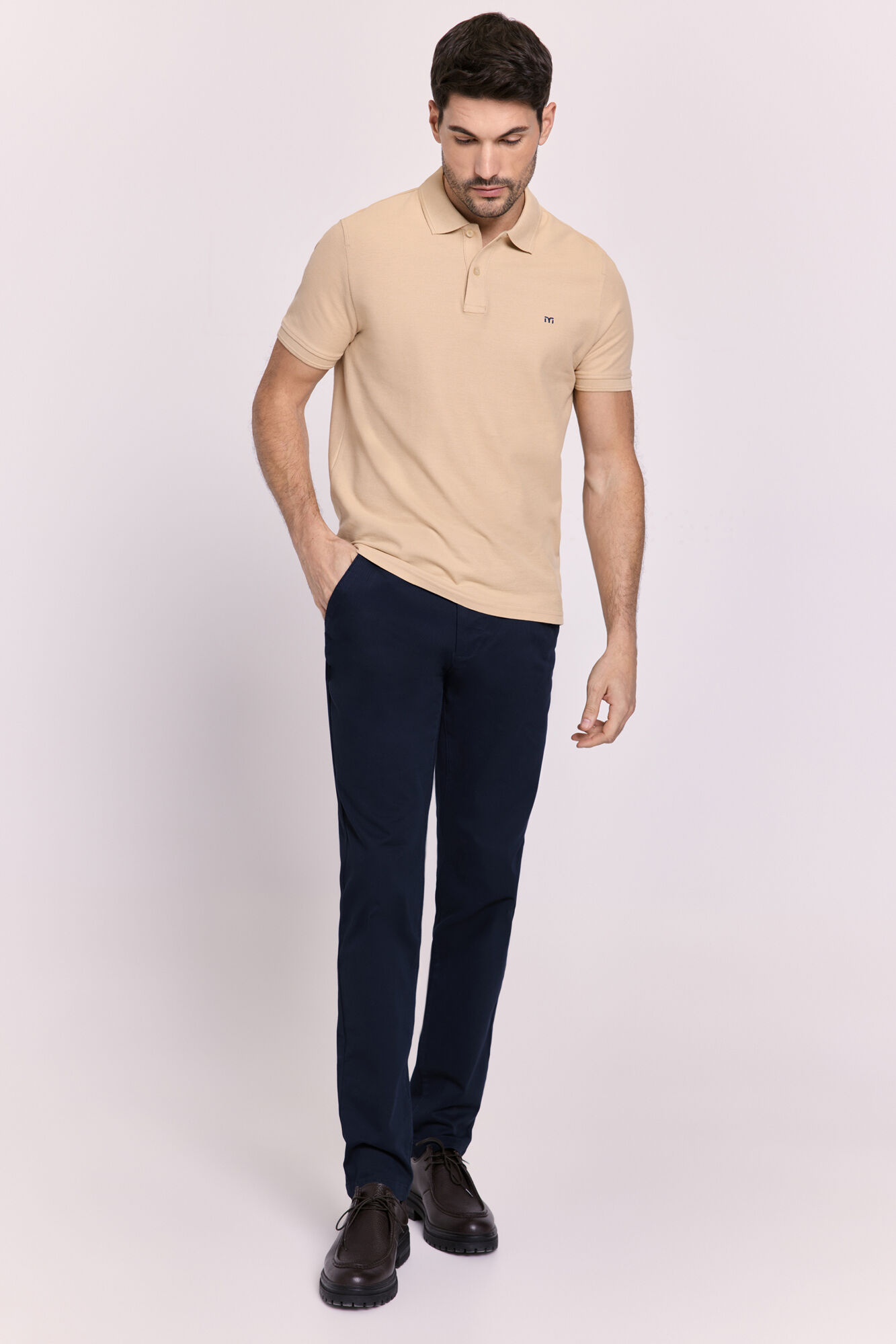 Milano Polo manga corta