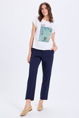 Milano Pantalón deportivo con cintura elástica Navy