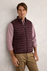 Milano Chaleco reversible Granate