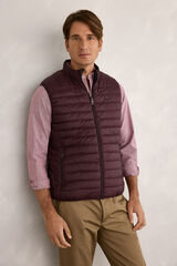 Milano Chaleco reversible Granate