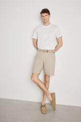 Milano Bermuda lisa Beige