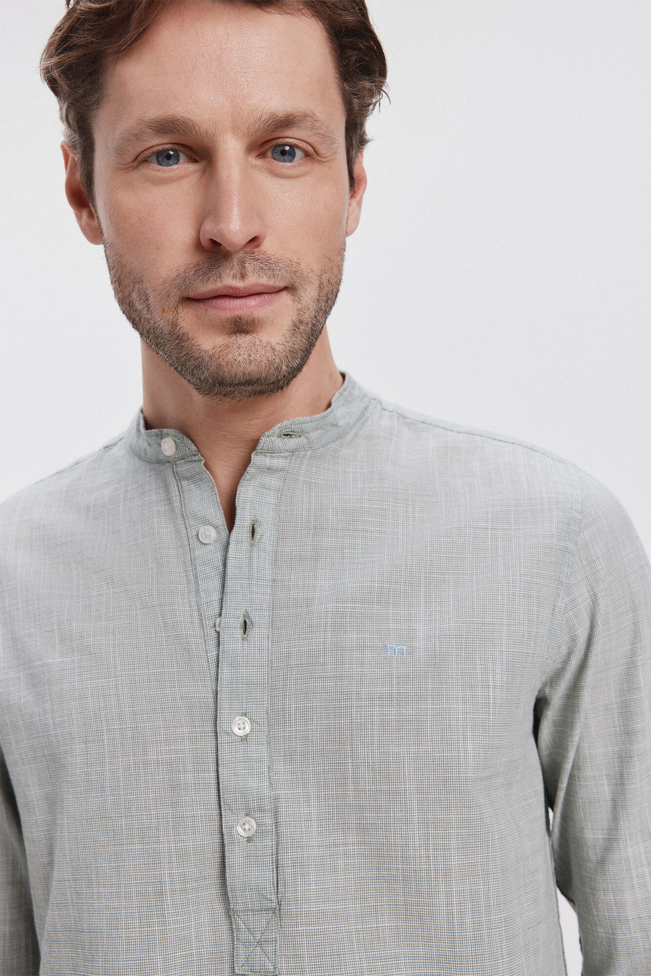 Milano Camisa Mao Polera Verde