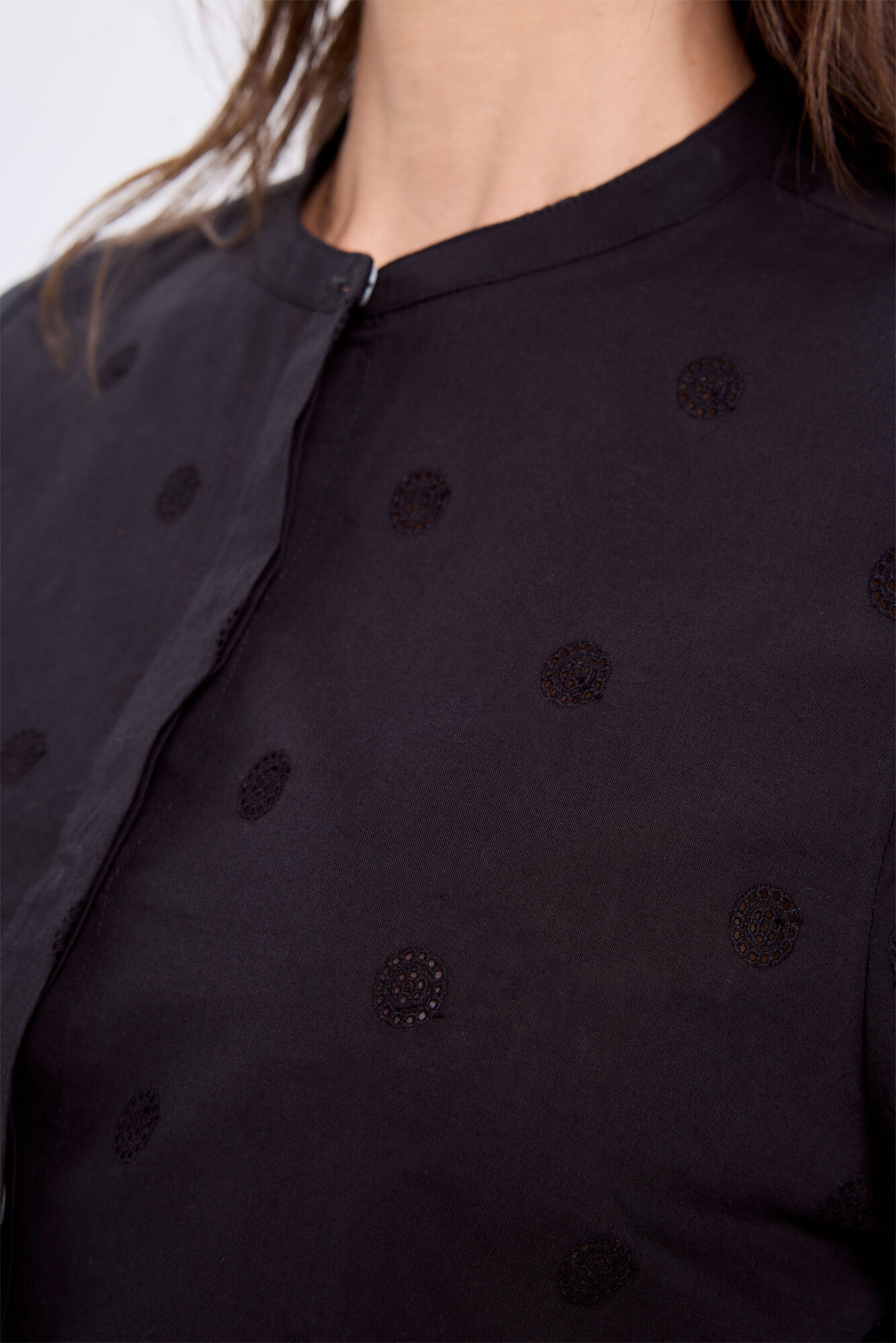 Milano Blusa de batista Negro