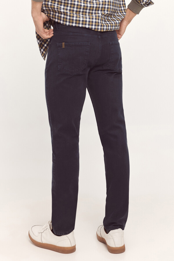 Milano Pantalón Slim 5 bolsillos Navy