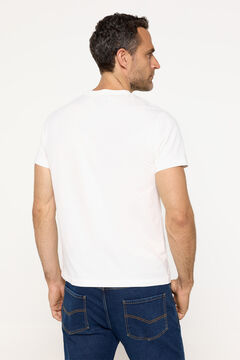 Fifty Outlet Playera básica 100% algodón Blanco