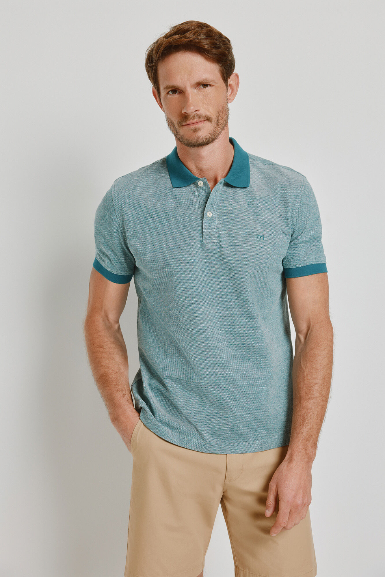 Milano Polo de manga corta