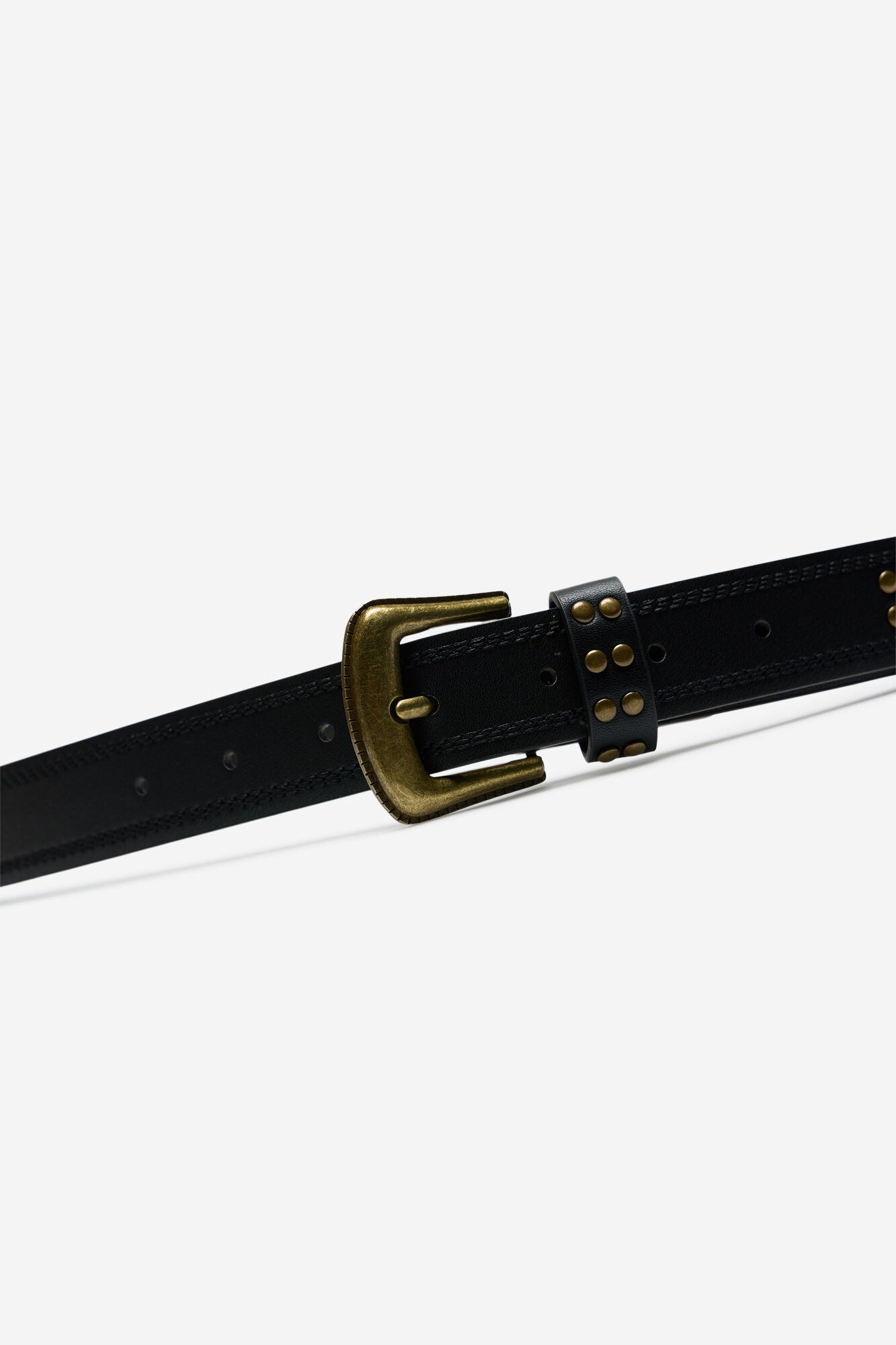 Milano Cintur&oacute;n b&aacute;sico Negro