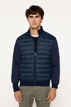 Fifty Outlet Chaqueta Punto Acolchada Navy