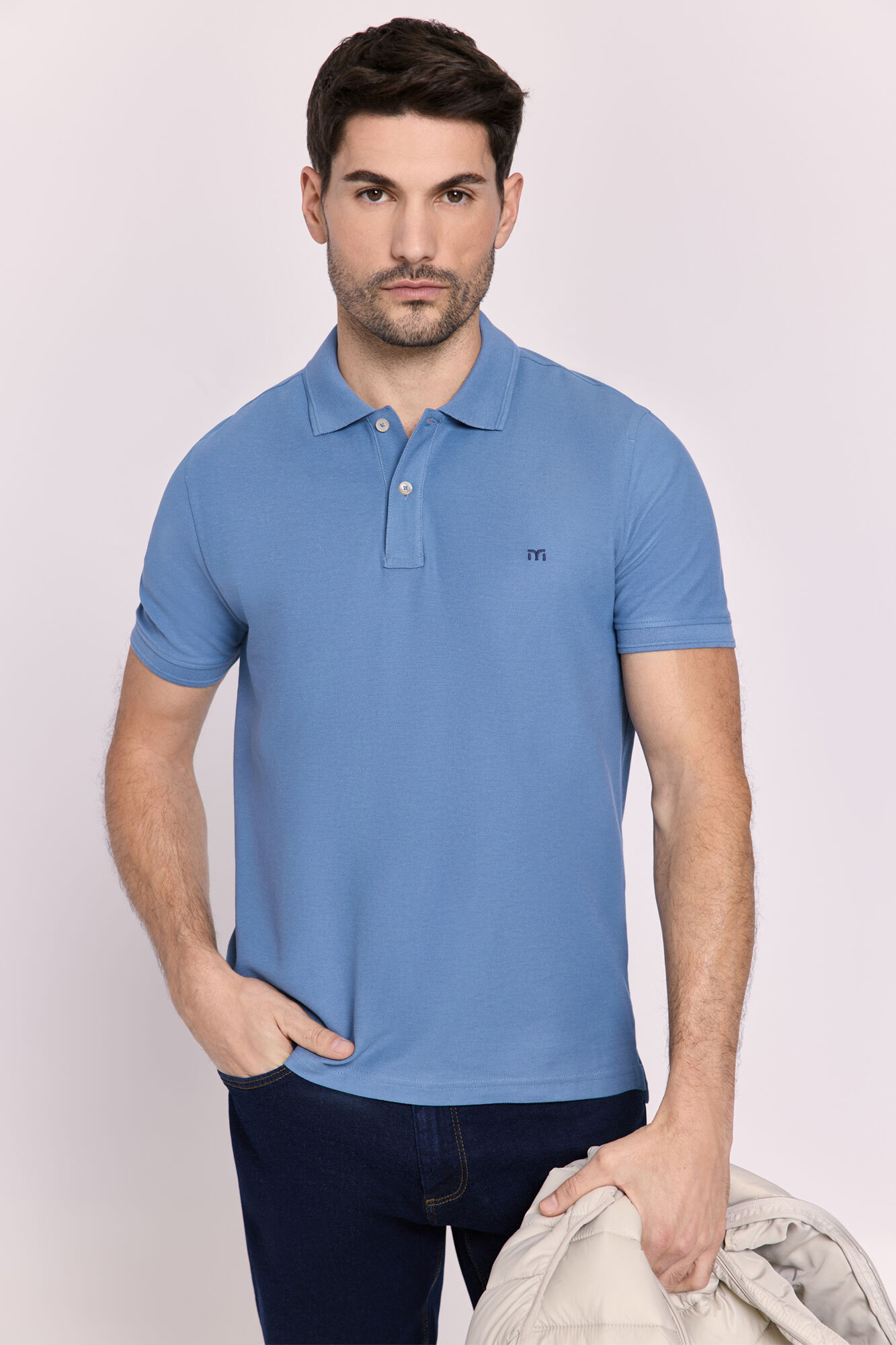Milano Polo manga corta