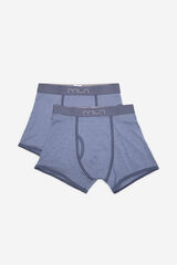 Milano Boxers Oxford Azul