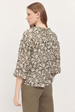 Fifty Outlet Blusa manga abullonada. Verde