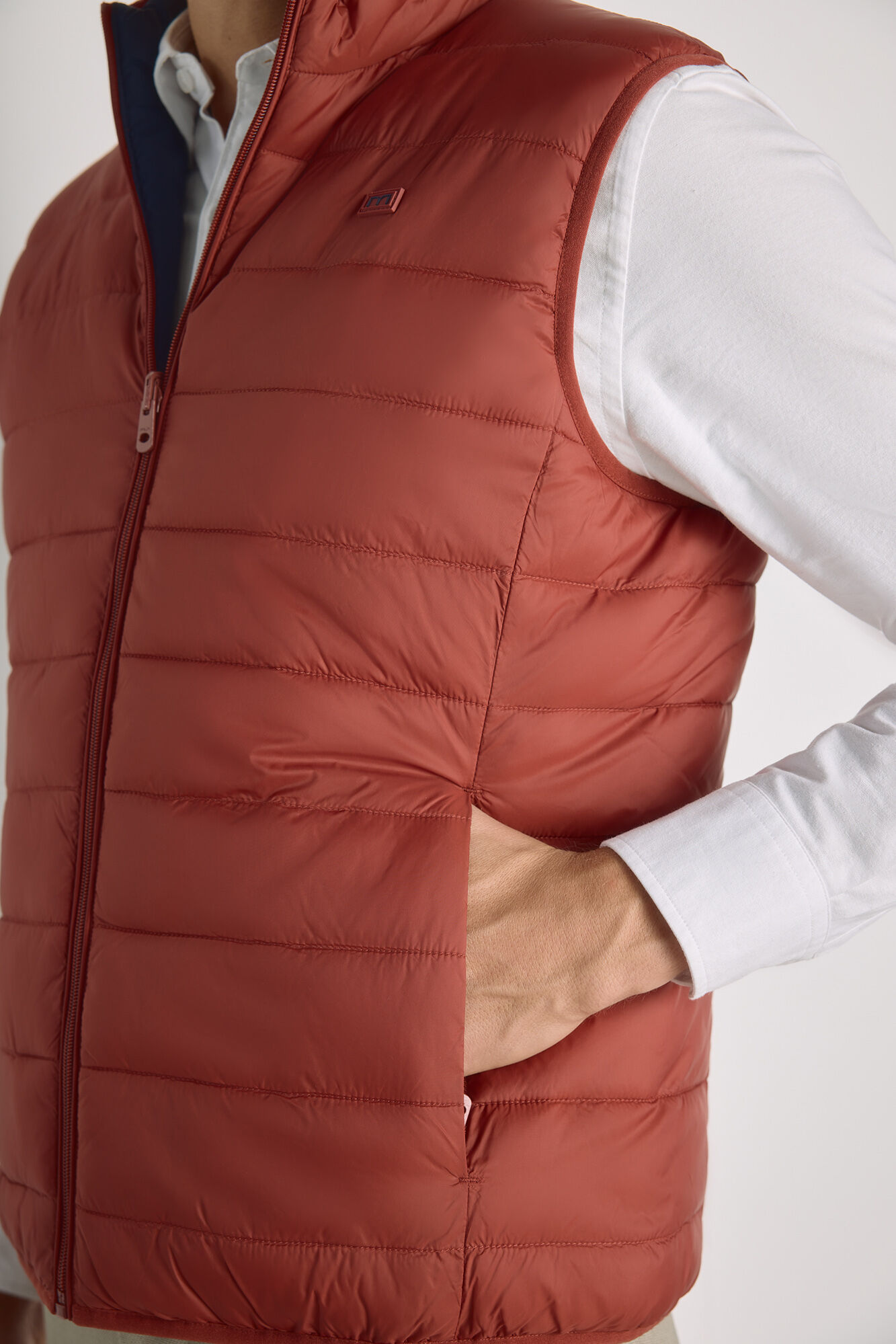 Milano Chaleco acolchado ultralight Naranja