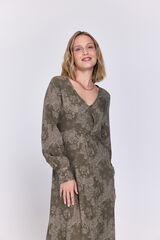 Milano Vestido fluido vestido midi Verde