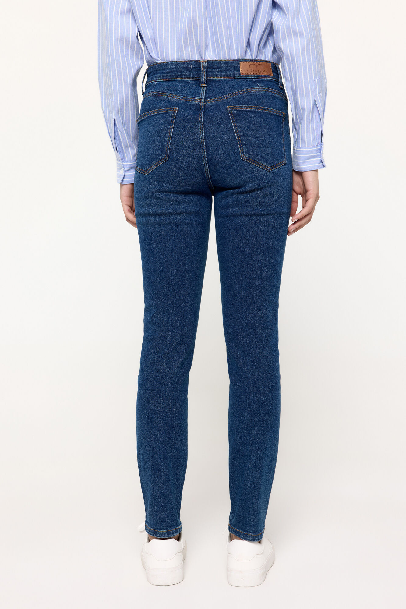 Milano Pantal&oacute;n Denim Push Up Navy