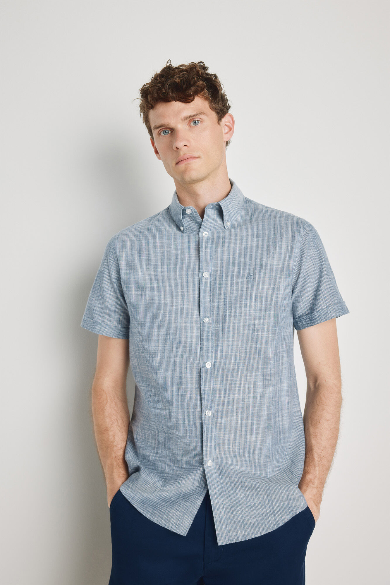 Milano Camisa de rayas manga corta